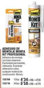 Oferta de Uhu - Adhesivos De Montaje Kit Profesional en YMÁS