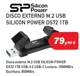 Oferta de Disco Externo M.2 Usb Ds72 1tb por 79,9€ en Microsshop