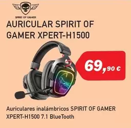 Oferta de Spirit - Auriculares Inalambricos XPERT-H1500 por 69,9€ en Microsshop