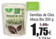 Oferta de Alteza - Semillas De Chia por 1,75€ en Froiz