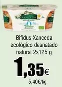 Oferta de Bifidus -  Xanceda Ecológico Desnatado Natural por 1,35€ en Froiz