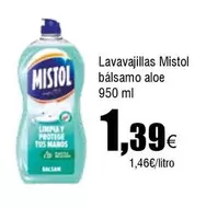 Oferta de Mistol - Lavavajillas Balsamo Aloe por 1,39€ en Froiz