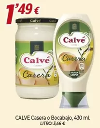 Oferta de Calvé - Casera O Bocabajo por 1,49€ en Alsara Supermercados