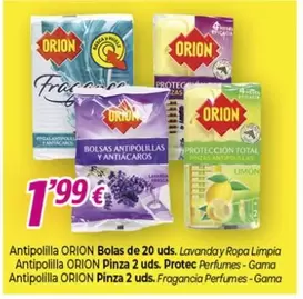 Oferta de Orion - Antipolilla   por 1,99€ en Alsara Supermercados