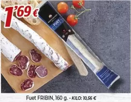 Oferta de Fuet Fribin por 1,69€ en Alsara Supermercados