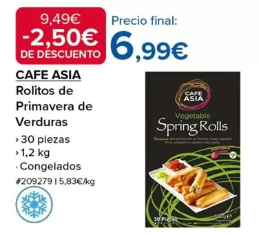 Oferta de Rolitos De Primavera De Verduras por 6,99€ en Costco
