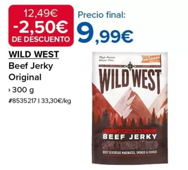 Oferta de Delicious - Beef Jerky Original por 9,99€ en Costco