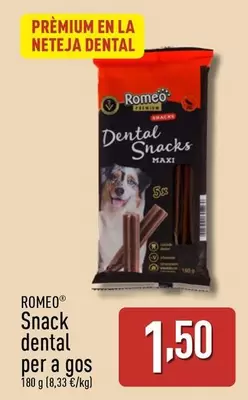 Oferta de Romeo - Snack Dental Per A Gos  por 1,5€ en ALDI