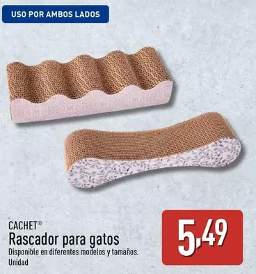 Oferta de Cachet - Rascador Para Gatos por 5,49€ en ALDI