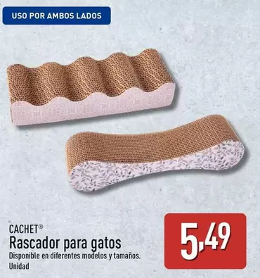 Oferta de Cachet - Rascador Para Gatos por 5,49€ en ALDI