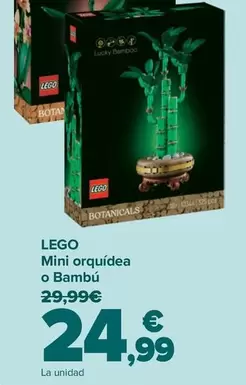 Oferta de Lego - Mini Orquídea  O Bambú por 24,99€ en Carrefour