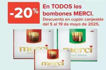 Oferta de Merci - En Todos Los Bombones en Carrefour