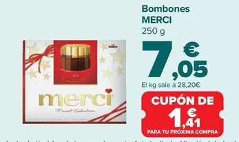 Oferta de Merci - Bombones por 7,05€ en Carrefour