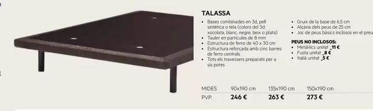 Oferta de Talassa por 273€ en MacMobles