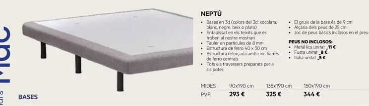 Oferta de Neptu por 3€ en MacMobles