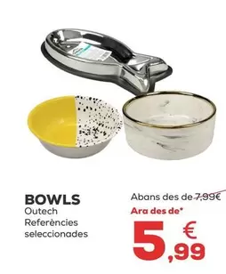 Oferta de Outech - Bowls por 5,99€ en Kiwoko