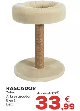 Oferta de Zolux - Rascador Arbol Rascador por 33,99€ en Kiwoko