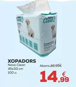 Oferta de Nova Clean - Xopadors por 14,99€ en Kiwoko