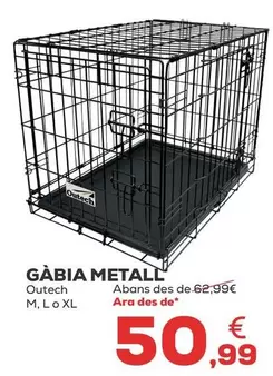 Oferta de Outech - Gabia Metall por 50,99€ en Kiwoko
