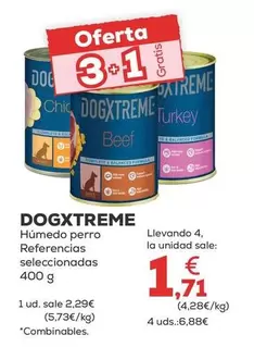 Oferta de Dogxtreme - Humedo Perro Referencias Seleccionadas por 2,29€ en Kiwoko