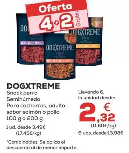 Oferta de Dogxtreme - Snack Perro Semihumedo Para Cachorros por 3,49€ en Kiwoko