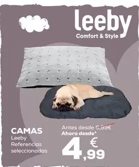 Oferta de Leeby - Camas por 4,99€ en Kiwoko