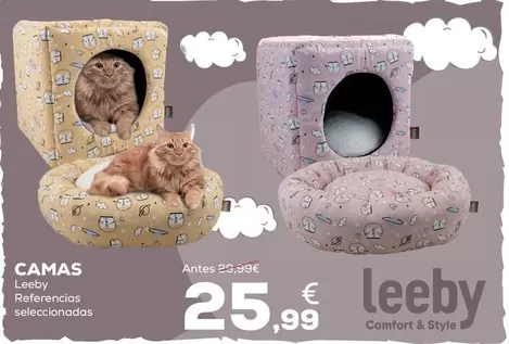 Oferta de Leeby - Camas por 25,99€ en Kiwoko