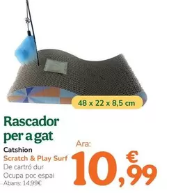 Oferta de Catshion - Rascador Per A Gat por 10,99€ en Tiendanimal