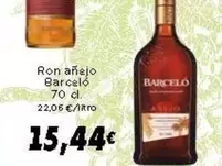 Oferta de Barceló - Ron Anejo por 15,44€ en Supermercados Piedra