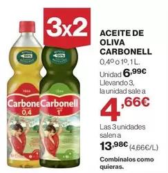 Oferta de Carbonell - Aceite De Oliva por 6,99€ en Supercor