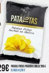 Oferta de Galicia - Patatas Fritas Patatotas Bolsa por 2,9€ en Claudio