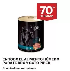 Oferta de Piper - En Todo El Alimento Húmedo Para Perro Y Gato en El Corte Inglés