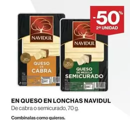 Oferta de Navidul - En Queso En Lonchas en El Corte Inglés