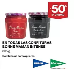 Oferta de Bonne Maman - En Todas Las Confituras Intense en El Corte Inglés