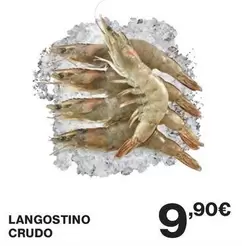 Oferta de Langostino Crudo por 9,9€ en El Corte Inglés