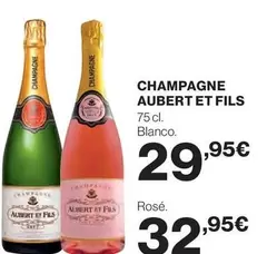 Oferta de Blanco - Champagne Aubert Et Fils por 32,95€ en El Corte Inglés