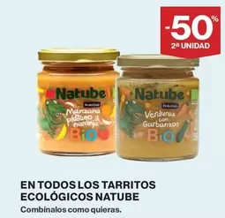 Oferta de Natube - En Todos Los Tarritos Ecológicos en El Corte Inglés