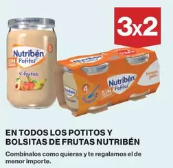 Oferta de Nutribén - En Todos Los Potitos Y Bolsitas De Frutas en El Corte Inglés