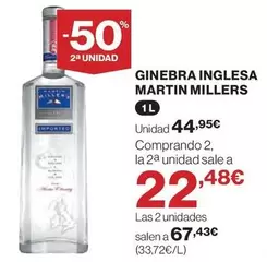 Oferta de Ginebra Inglesa Martin por 44,95€ en El Corte Inglés