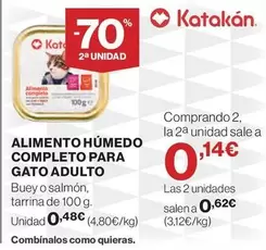 Oferta de Katakán - Alimento Humedo Completo Para Gato Adulto por 0,48€ en El Corte Inglés