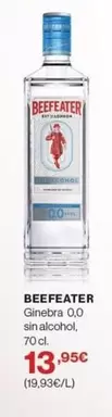 Oferta de Beefeater - Ginebra 0,0 Sin Alcohol por 13,95€ en El Corte Inglés