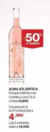 Oferta de Rosado Altinico De Castilla por 9,95€ en El Corte Inglés