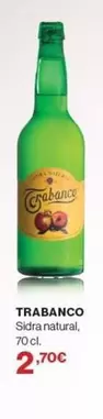 Oferta de Trabanco - Sidra Natural por 2,7€ en El Corte Inglés