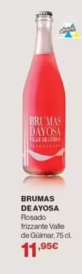 Oferta de Brumas de ayosa - Rosado Frizzante Valle De Guimar por 11,95€ en El Corte Inglés