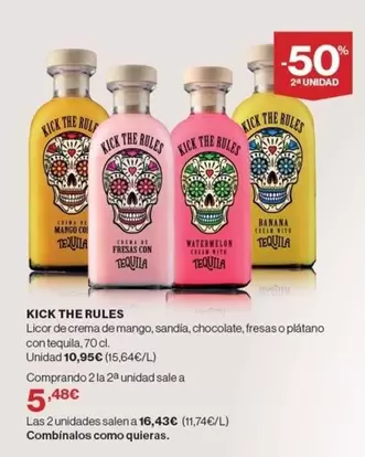 Oferta de Kick The Rules - Kick por 10,95€ en El Corte Inglés