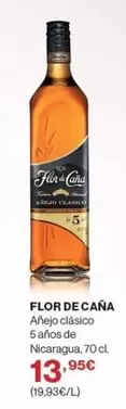 Oferta de Flor de Caña - Arnéjo Clásico 5 Años De Nicaragua por 13,95€ en El Corte Inglés