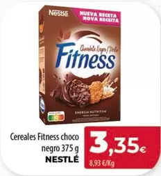Oferta de Nestlé - Cereales Fitness Choco Negro por 3,35€ en Spar Tenerife