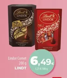 Oferta de Lindt - Lindor Cornet por 6,49€ en Spar Tenerife