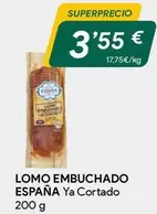 Oferta de España - Lomo Embuchado por 3,55€ en Masymas