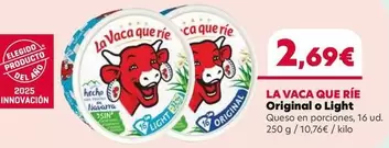 Oferta de La vaca que ríe - Original O Light por 2,69€ en Masymas